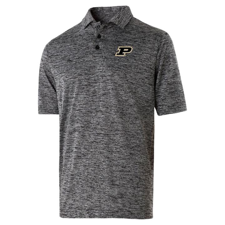 Men's Purdue Boilermakers Electrify Performance Polo, Size: Small, Grey