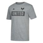 Men's Adidas Dc United Triblend Tee, Size: Xl, Dark Grey