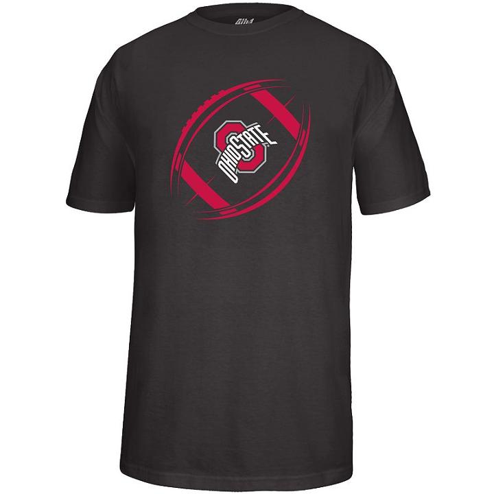 Boys 8-20 Ohio State Buckeyes Choice Tee, Size: L 14-16, Black