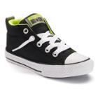 Kid's Converse Chuck Taylor All Star Street Mid Shoes, Size: 11, Black