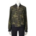 Women's Sonoma Goods For Life&trade; Bomber Jacket, Size: Medium, Green