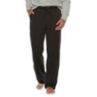 Men's Croft & Barrow&reg; Sweater Fleece Lounge Pants, Size: Xl, Black
