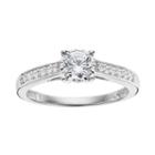 10k White Gold 1/2 Carat T.w. Diamond Engagement Ring, Women's, Size: 7