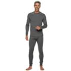 Men's Croft & Barrow&reg; Thermal Base Layer Crewneck Underwear Tee, Size: Xlt, Dark Grey