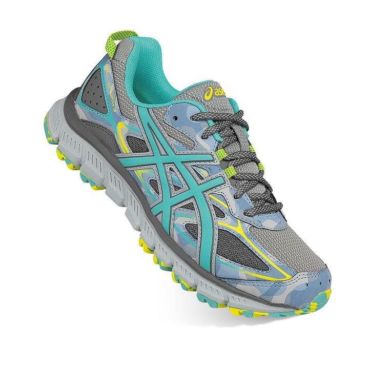 Asics Gel Scram 3 Women's Trail Running Shoes, Size: 7, Med Grey