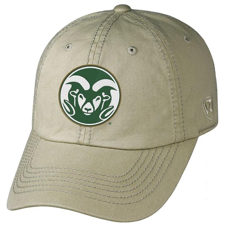 Adult Top Of The World Colorado State Rams Crew Adjustable Cap, Men's, Ovrfl Oth