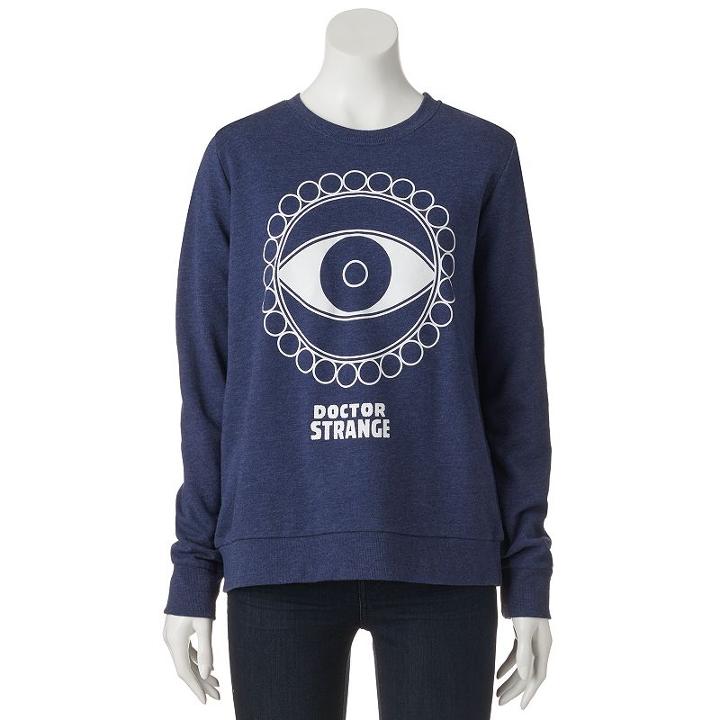 Juniors' Marvel Doctor Strange Graphic Sweatshirt, Girl's, Size: Small, Green Oth