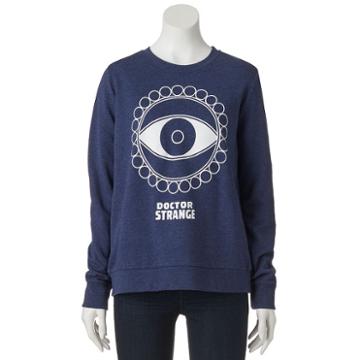 Juniors' Marvel Doctor Strange Graphic Sweatshirt, Girl's, Size: Small, Green Oth