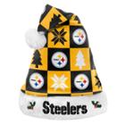 Foco Pittsburg Steelers Christmas Santa Hat, Multicolor