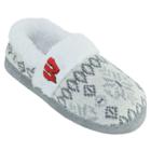 Women's Wisconsin Badgers Snowflake Slippers, Size: Xl, Team