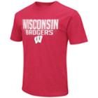 Men's Wisconsin Badgers Team Tee, Size: Xl, Dark Red