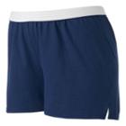Juniors' Plus Size Soffe Curves Classic Shorts, Teens, Size: 1xl, Blue (navy)