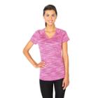 Women's Rbx Short Sleeve Space-dyed Tee, Size: Medium, Pink