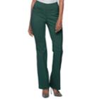 Women's Apt. 9&reg; Brynn Midrise Pull-on Bootcut Dress Pants, Size: 14, Dark Green