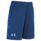 Boys 4-7 Under Armour Interval Printed Athletic Shorts, Boy's, Size: 5, Brt Blue