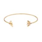 Lc Lauren Conrad Bee Cuff Bracelet, Women's, Gold