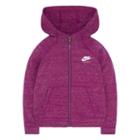 Girls 4-6x Nike Vintage Gym Zip-front Hoodie, Size: 6, Med Purple
