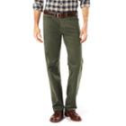 Men's Dockers Soft Stretch Jean Cut Straight-fit Pants - D2, Size: 32x30, Green