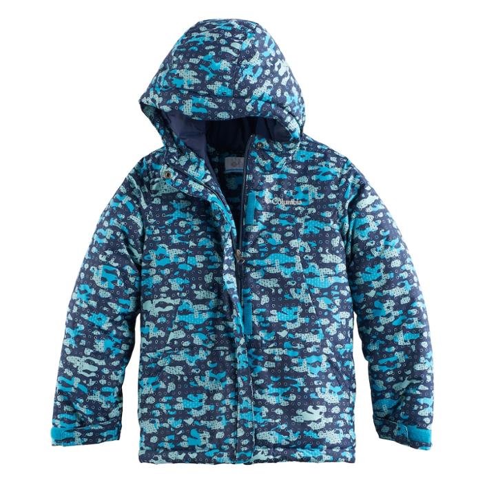 Girls 7-18 Columbia Heavyweight Snowman Builder Jacket, Size: 18, Yellow Oth