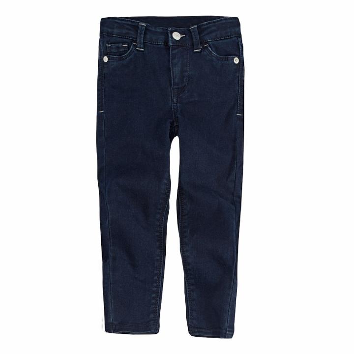 Toddler Girl Levi's&reg; 710 Super Skinny Fit Embroidered Jeans, Size: 2t, Dark Blue