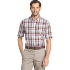 Big & Tall Arrow Plaid Button-down Shirt, Men's, Size: 3xb, Dark Brown