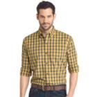 Big & Tall Arrow Regular-fit Plaid Button-down Shirt, Men's, Size: 2xb, Yellow Oth