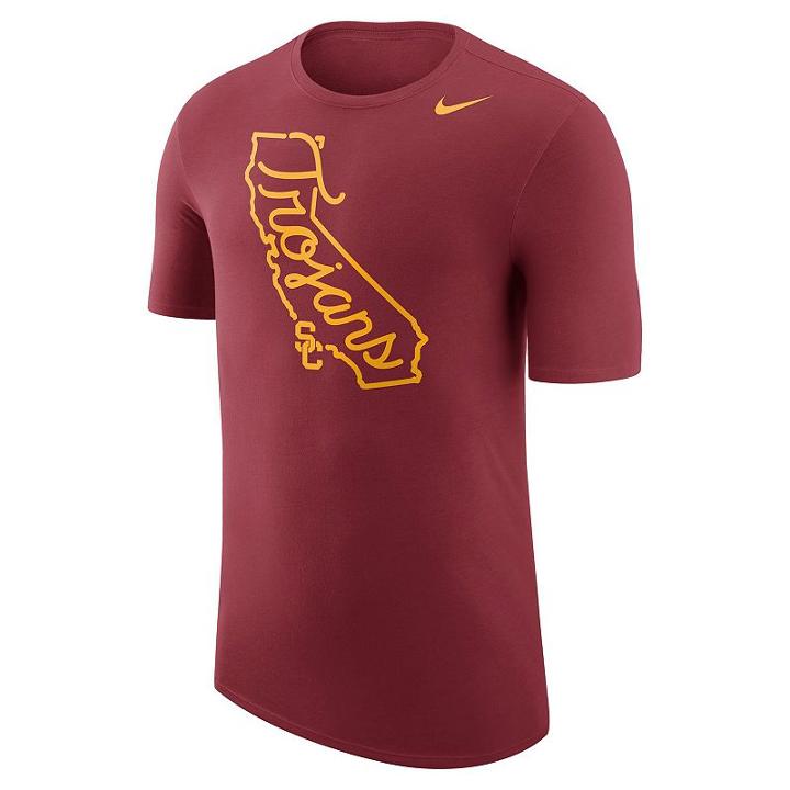 Men's Nike Usc Trojans Local Elements Tee, Size: Xxl, Red