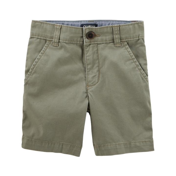 Boys 4-12 Oshkosh B'gosh&reg; Flat Front Short, Size: 4, Green