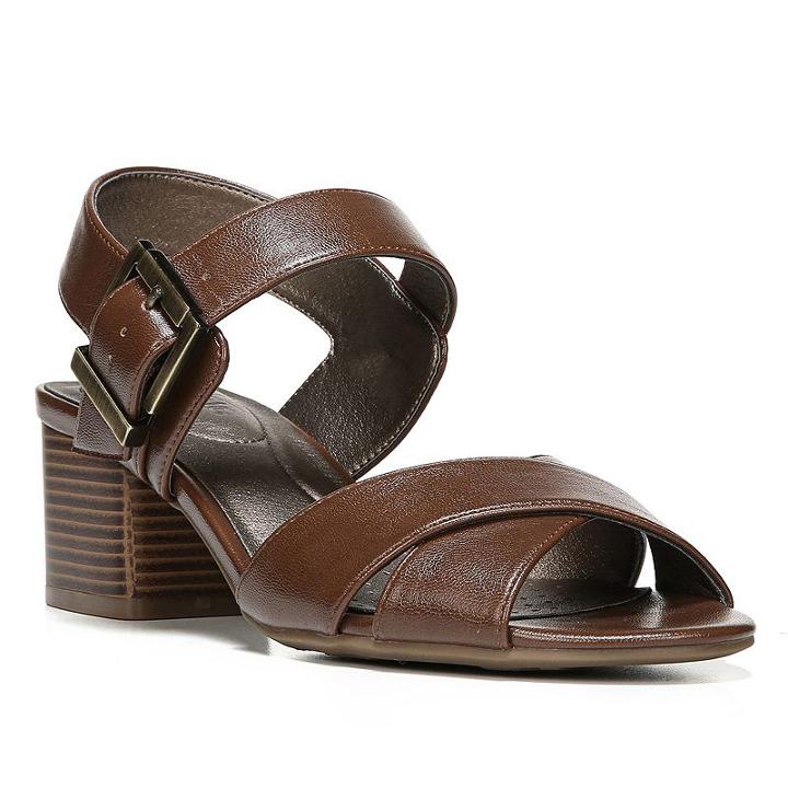 Lifestride Rache Women's Dress Sandals, Size: 5.5 Med, Dark Brown