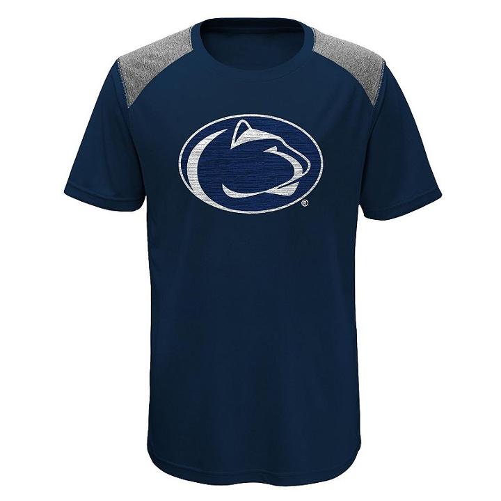 Boys 8-20 Penn State Nittany Lions Ellipse Performance Tee, Boy's, Size: Xl(18/20), Blue (navy)