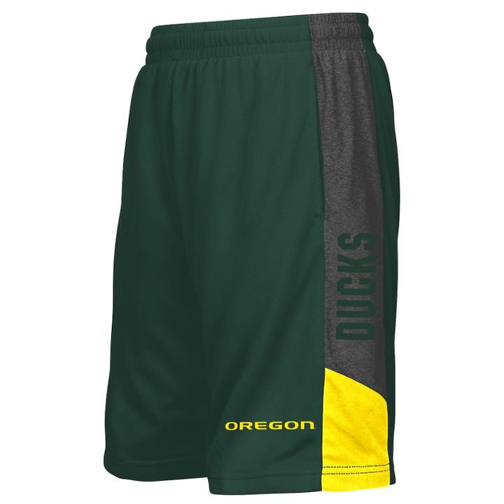 Boys 8-20 Colosseum Oregon Ducks Shorts, Size: L 14-16, Dark Green