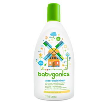 Babyganics 12-oz. Soothing Vapor Bubble Bath, White