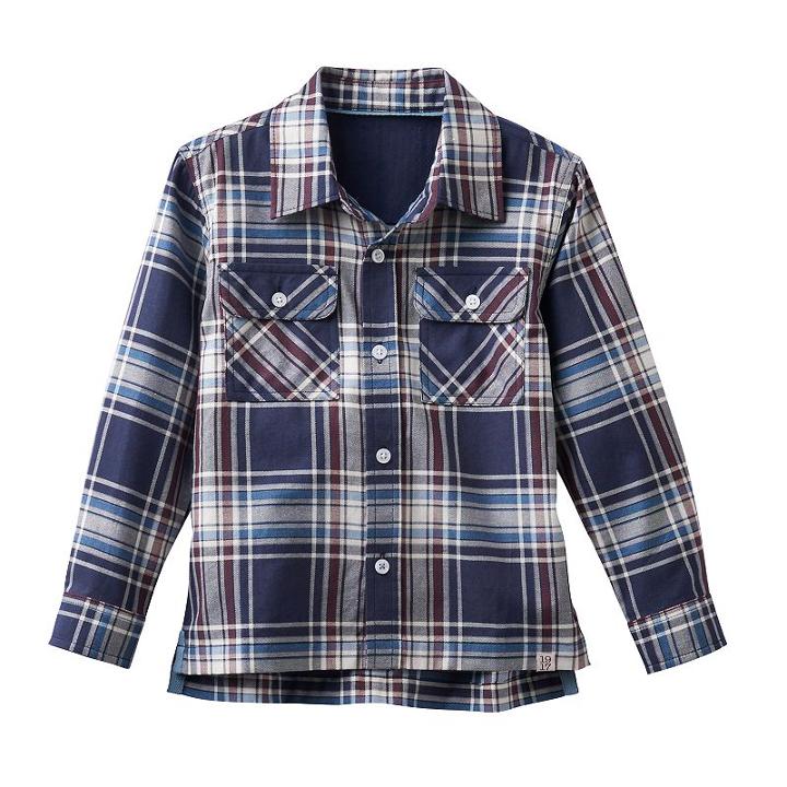 Boys 4-7 No Retreat Plaid Shirt, Boy's, Size: 6, Blue (navy)