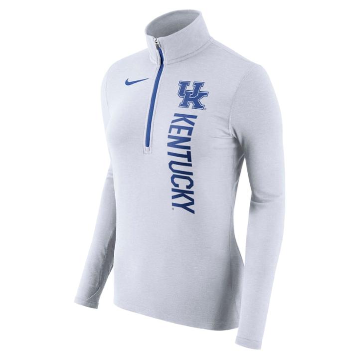 Women's Nike Kentucky Wildcats Element Pullover, Size: Xxl, White