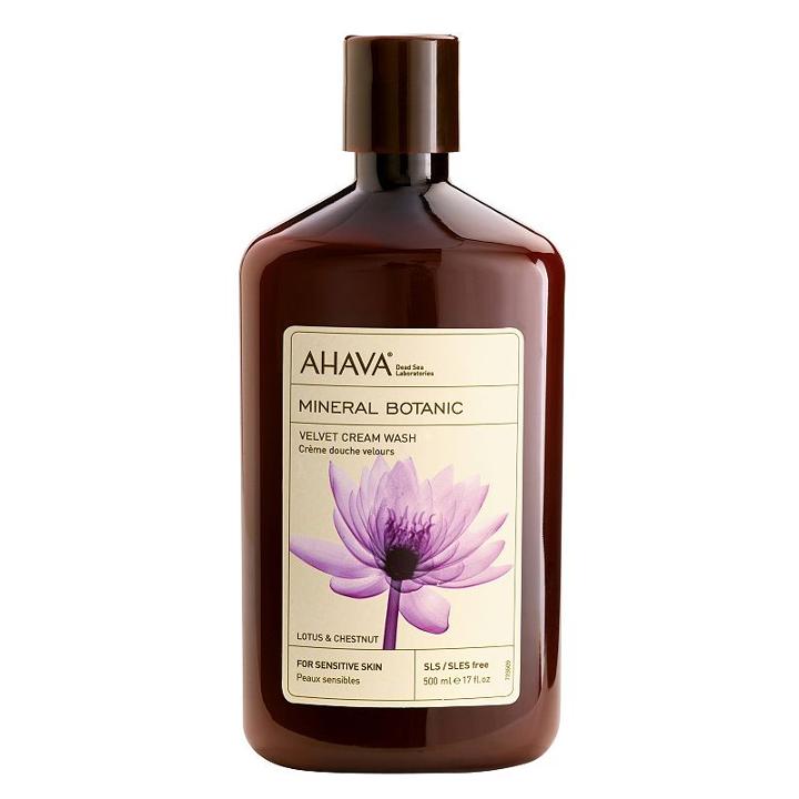 Ahava Mineral Botanic Lotus Flower & Chestnut Cream Wash, Multicolor