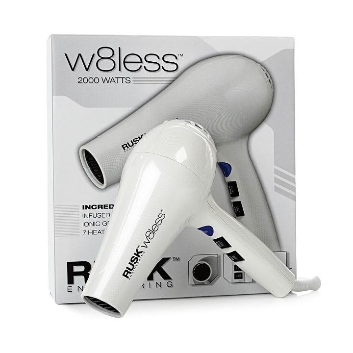 Rusk W8less Professional Hair Dryer, White