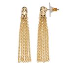 Dana Buchman Chain Fringe Drop Earrings, Women's, Gold