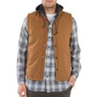 Men's Unionbay Cameron Canvas Quilted Vest, Size: Medium, Red Overfl