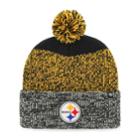 Adult '47 Brand Pittsburgh Steelers Static Cuff Knit Hat, Men's, Black