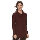 Women's Croft & Barrow&reg; Poncho Sweater, Size: Small, Royale