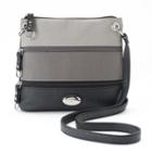 Rosetti Demi Zips Colorblock Crossbody Bag, Women's, Grey Other