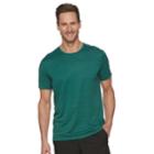 Men's Fila Space-dyed Tee, Size: Medium, Med Green