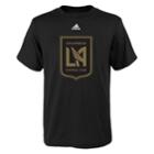Boy's 8-20 Adidas Los Angeles Fc Logo Tee, Size: S 8, Black