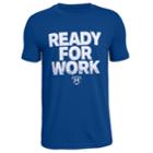 Boys 8-20 Under Armour Ready For Work Tee, Size: Medium, Blue