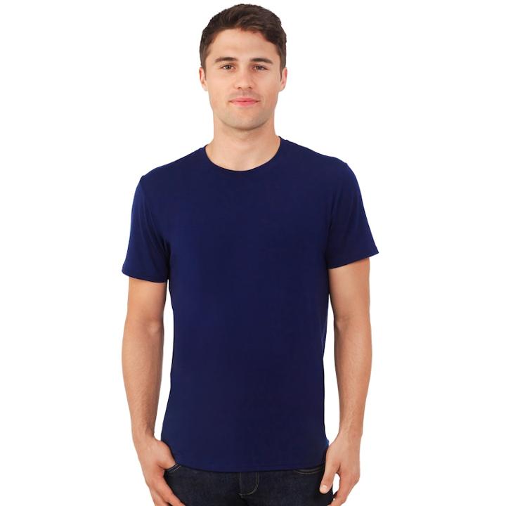 Men's Fruit Of The Loom&reg; Signature Men's Everlight&trade; Crew Tee, Size: Medium, Blue (navy)