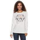 Women's Sonoma Goods For Life&trade; Graphic Crewneck Tee, Size: Xl, Natural