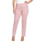 Plus Size Gloria Vanderbilt Amanda Classic Tapered Jeans, Women's, Size: 16w Short, Dark Pink
