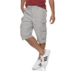 Men's Urban Pipeline&reg; Maxflex Messenger Canvas Shorts, Size: 30, Grey
