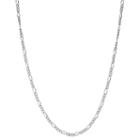 Junior Jewels Kids' Sterling Silver Figaro Chain Necklace, Girl's, Size: 14, Grey