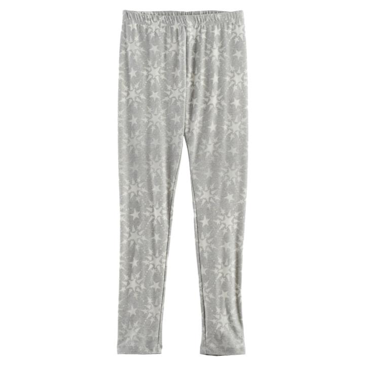 Girls 7-16 Mudd&reg; Patterned Soft Leggings, Size: 10, Med Blue